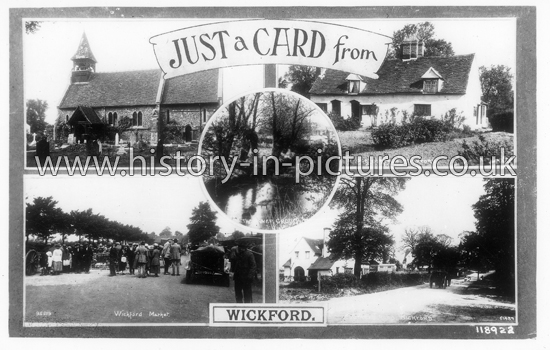 Just A Card from Wickford, Essex. c.1920